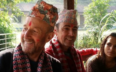 Visita de Jon e Ignacio